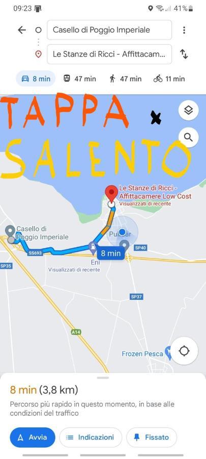Le Stanze Di Ricci - Affittacamere Low Cost Lesina Eksteriør bilde